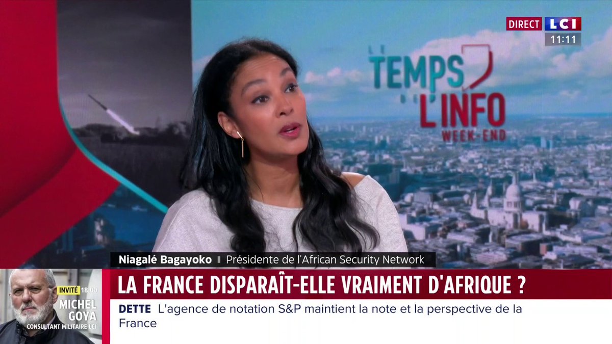 🔴 Tchad / Sénégal : l'armée française plus la bienvenue 🗣️ "Les opinions publiques manifestent leur souverainiste, leur nationalisme (...) C'est une véritable gifle." 👉 Niagalé Bagayoko (Niagale Bagayoko), présidente de l'African Security Network, invitée de Paola Puerari