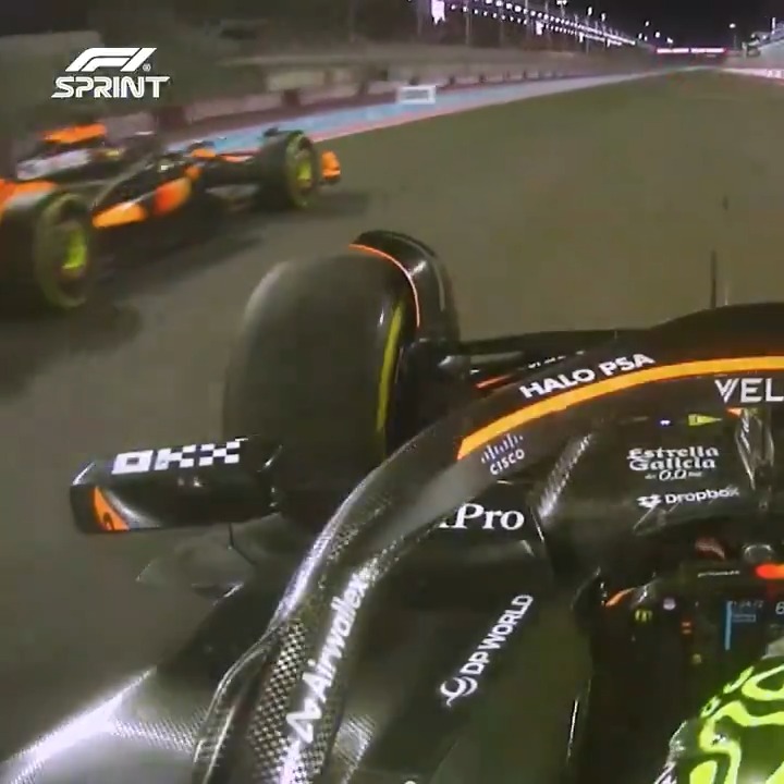 A nice touch, Lando Norris 👌 #F1Sprint #QatarGP