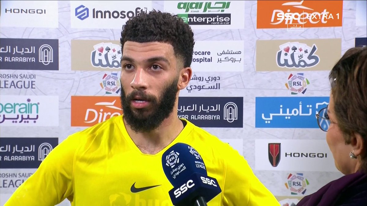 🎤 عبدالرحمن العبود - لاعب #الاتحاد: انتهينا من مباراة مهمة وسنستعد للقاء النصر من الغد . #دوري_روشن_السعودي #الاتفاق_الاتحاد | #SSC