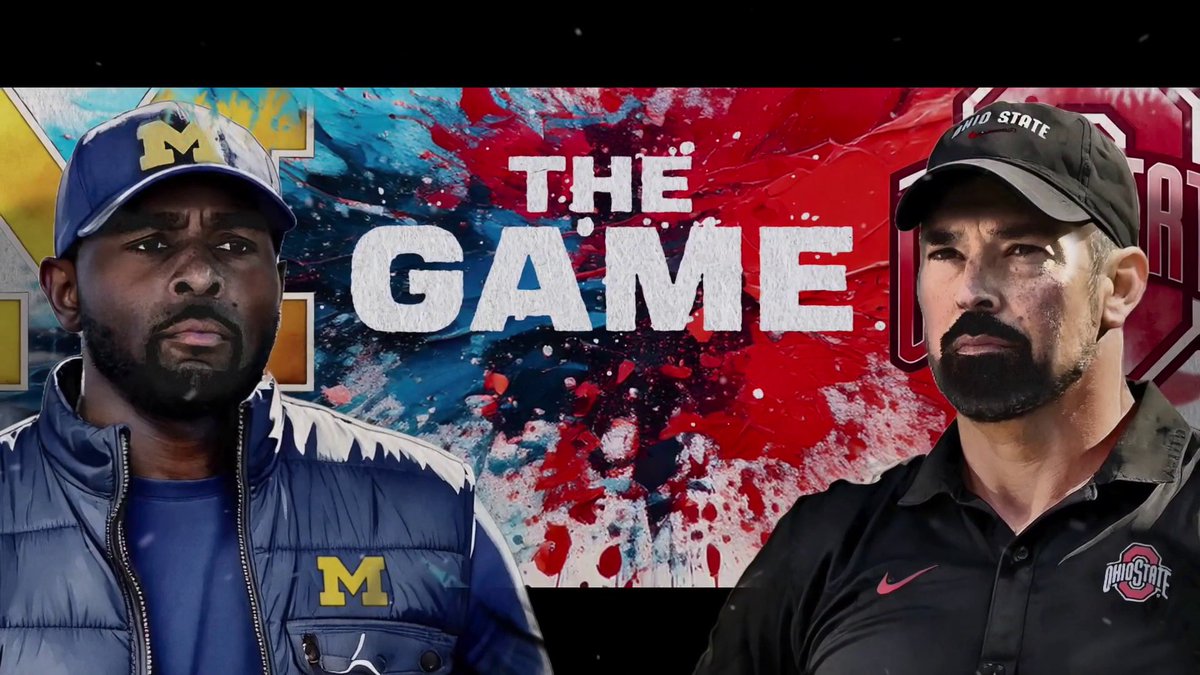 The Game has always had it all, it doesn't get any better than this right here ✨ It's time for new moments to be written in the history books between Ohio State vs Michigan right now 〽️🌰
