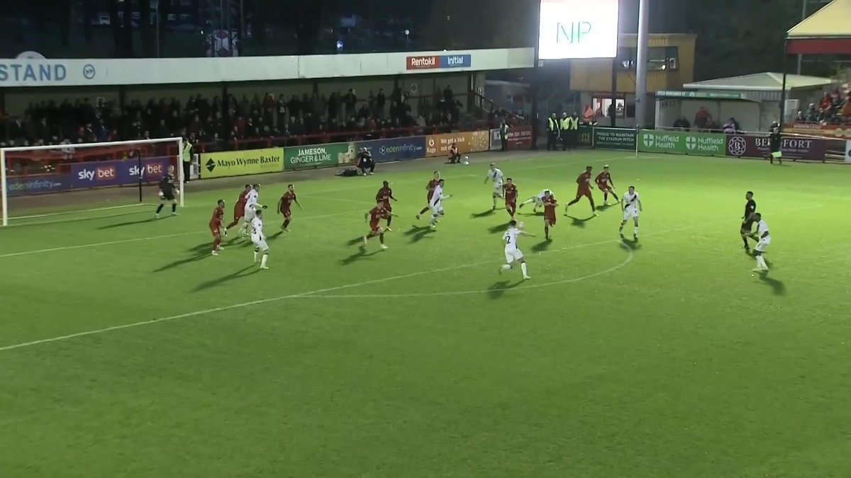 There was just no stopping this from Erik Ring of Lincoln City FC 🇺🇦 💥 #EmiratesFACup
