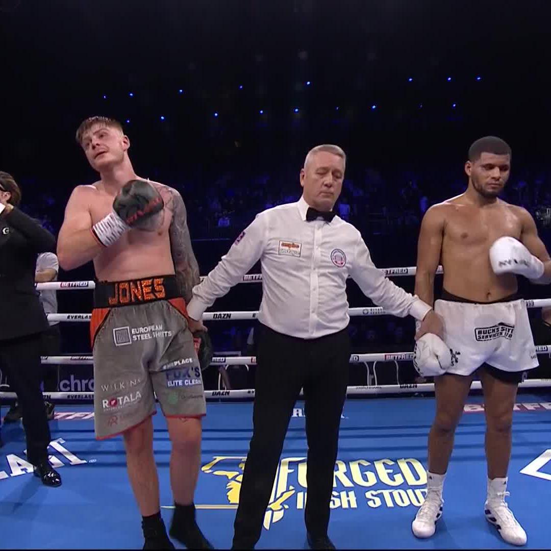 AND STILL ๐ Troy Jones defeats Michael Stephenson via unanimous decision ๐ #EdwardsYafai | Live on DAZN