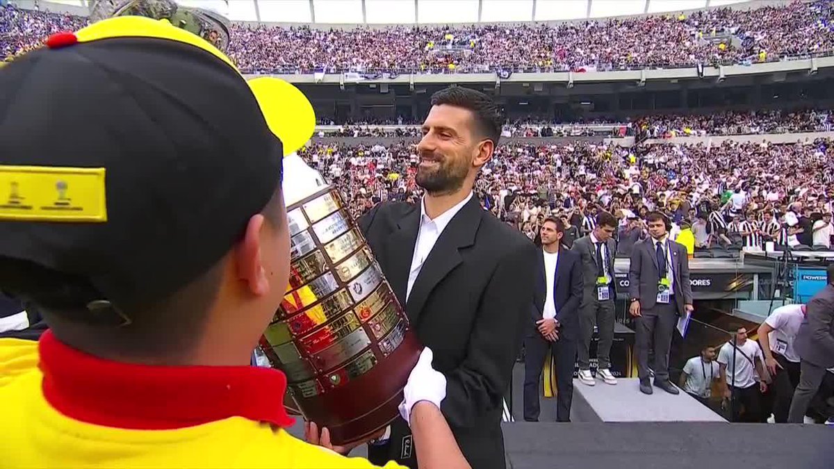 "Djokovic": Por la participación de Novak Djokovic en la final de la #Libertadores