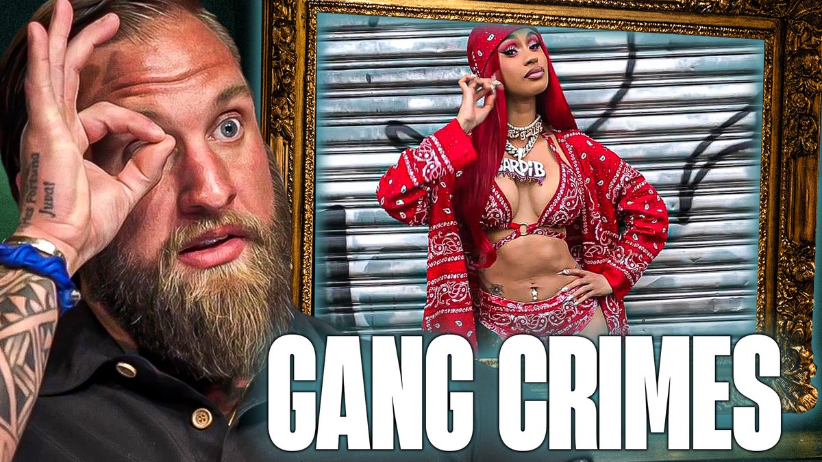 Blake Cook: "Have you ever known the Chicago Bulls to wear green?" Shawn Ryan: "No." Blake Cook: "No. So why do they sell green jerseys and green hats? The nontraditional gangs scare me to death—Cardi B's a Blood. She used to have Blood dreads; she had the whole nine yards."