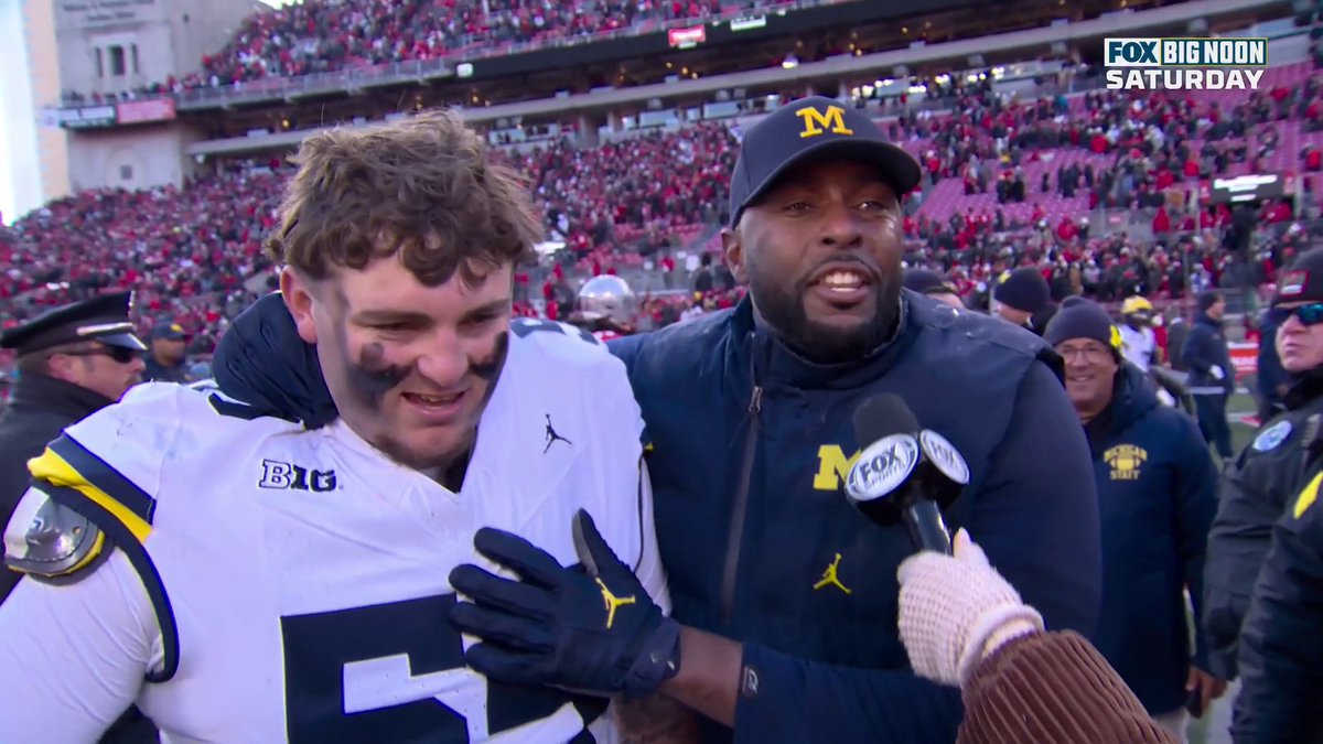 🗣️ THIS IS WHY YOU COME TO MICHIGAN Sherrone Moore was HYPED after Michigan Football's win