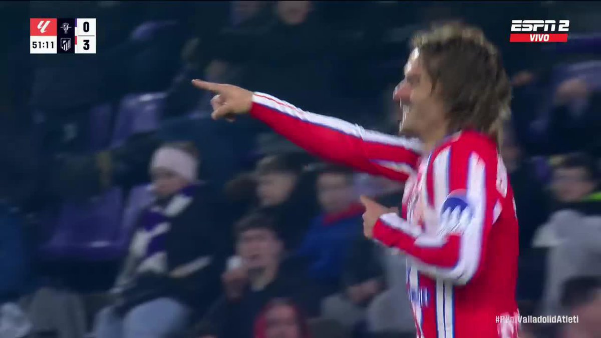 Simeone, Griezmann, Julián, Griezmann. QUÉ GOLAZO, POR DIOS. 🤯🎩