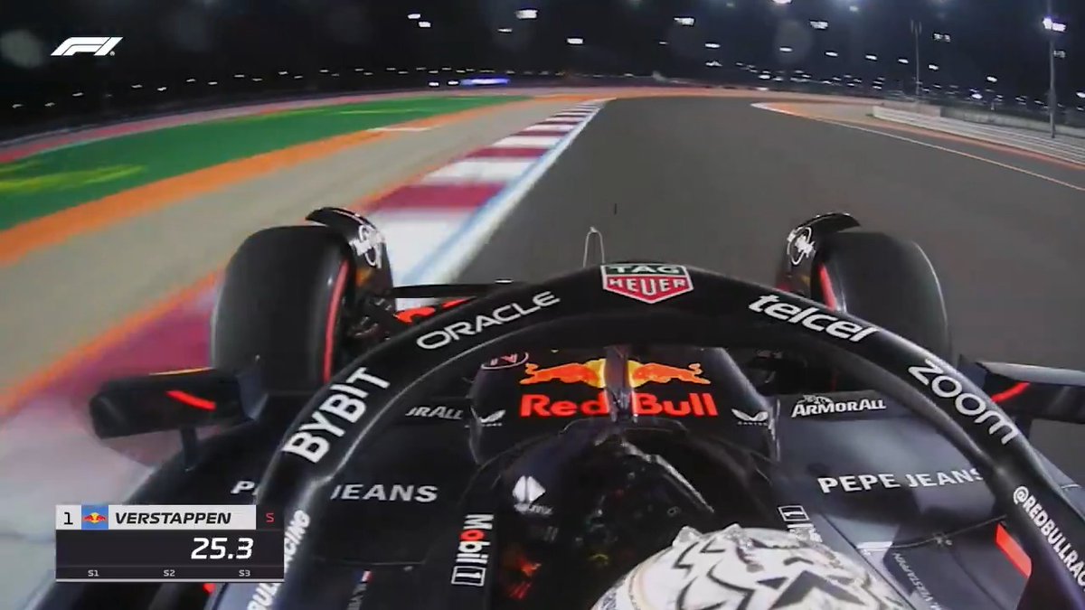 Five months since Austria, Max Verstappen claims Pirelli Motorsport pole position in Qatar 🔥 #F1 #QatarGP