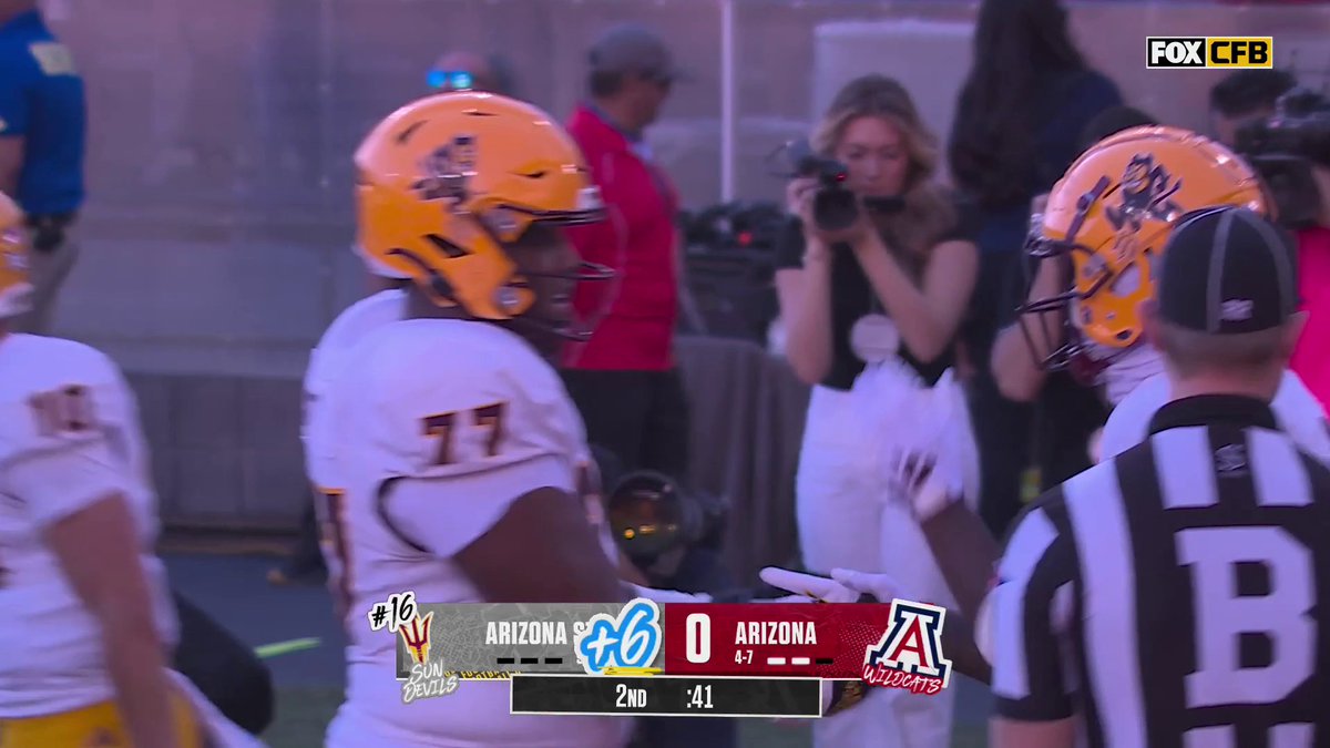 ASU is DOMINATING. 🔥 Sun Devil Football