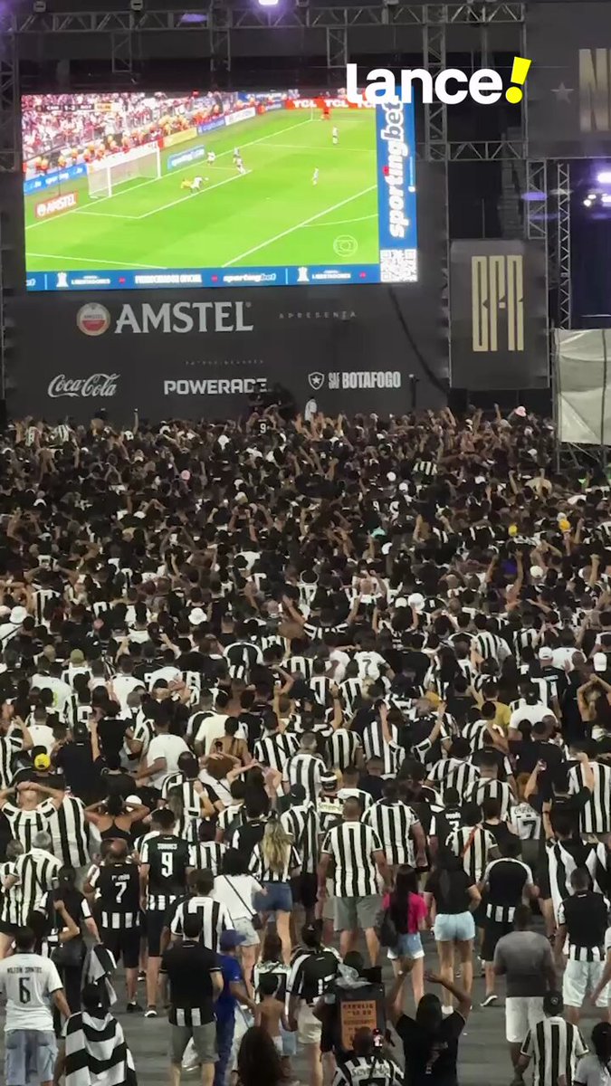 O GOL DA EMOÇÃO, O GOL DO CHORO, O GOL DA GLÓRIA ETERNA! É TEMPO DE BOTAFOGO, CAMPEÃO DA AMÉRICA! 🔥🔥🔥🔥🏆⚽ #FutebolBrasileiro #Botafogo #Libertadores