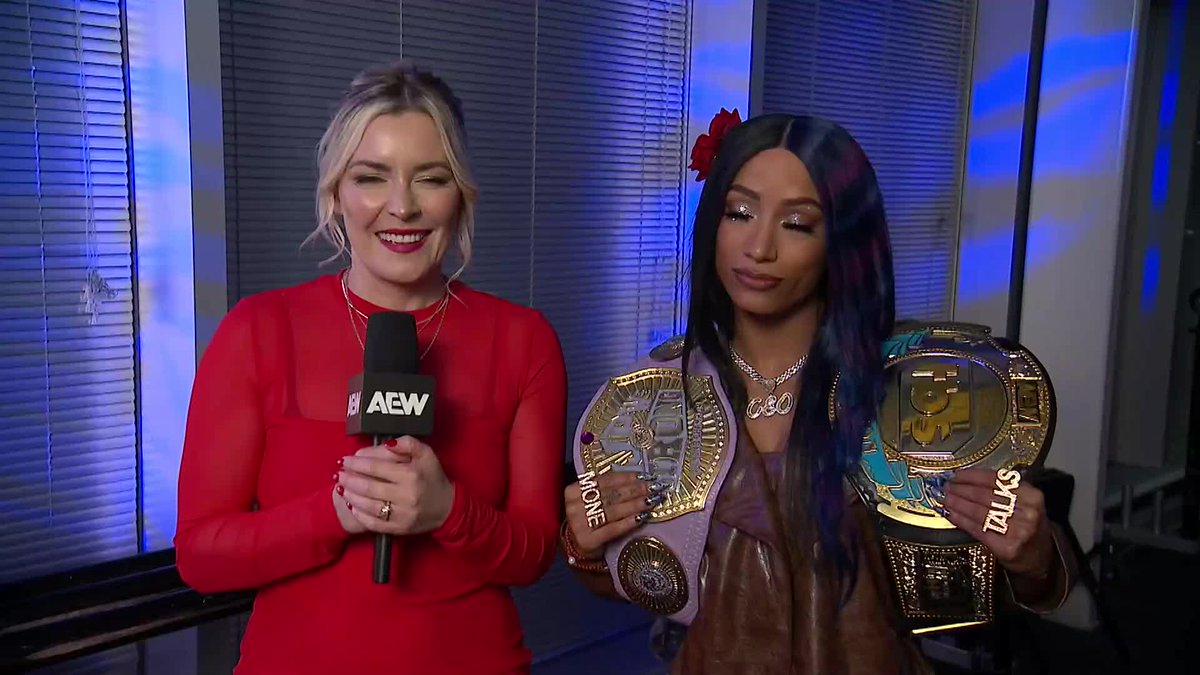 “The CEO” Mercedes Moné has something very specific on her Christmas List… Watch #AEWRampage on TNT! Mercedes Moné Varnado