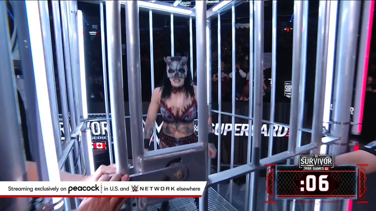 Here comes MAMI! 😈 #SurvivorSeries #WarGames