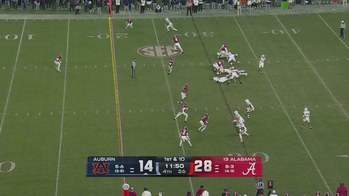 see ball. take ball. 🤫 Brayson Hubbard 📺: ABC