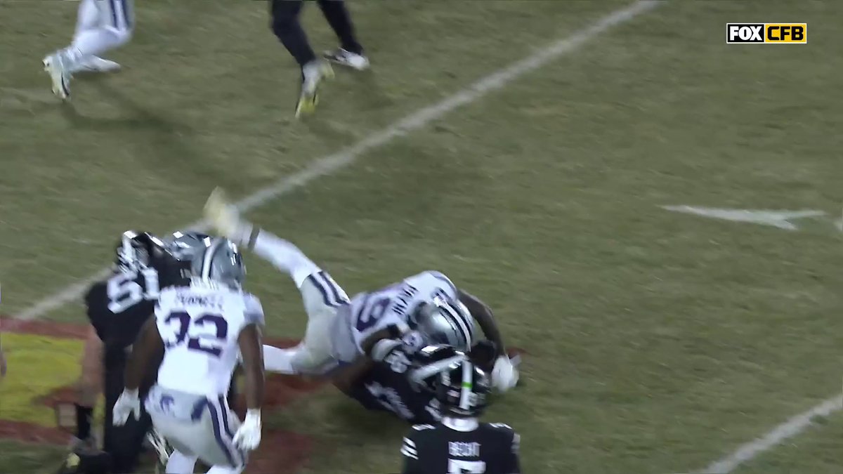 BRING THE PAYNE 😤 WHAT A HIT 💥 K-State Football