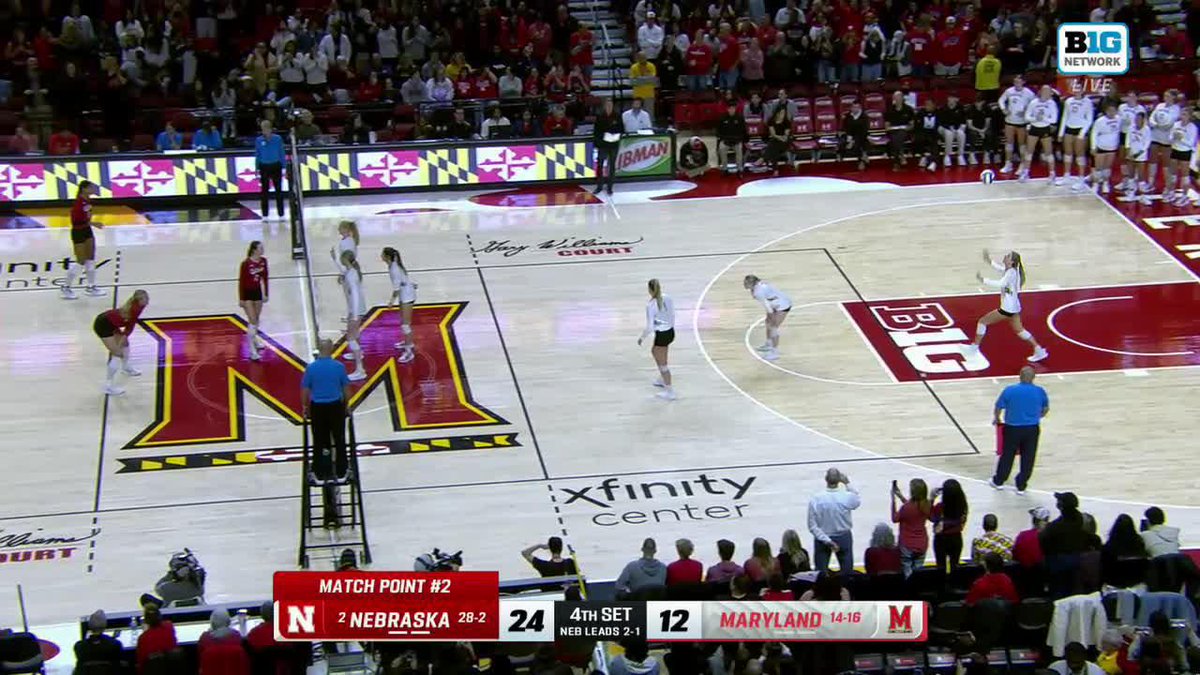 HUSKERS WIN!! THE HUSKERS ARE 2024 B1G CHAMPIONS! 🏆 #GBR