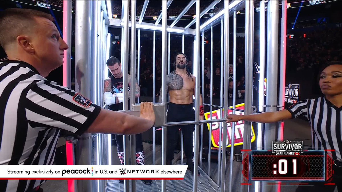 CM PUNK has GUTS... 😲 #SurvivorSeries #WarGames