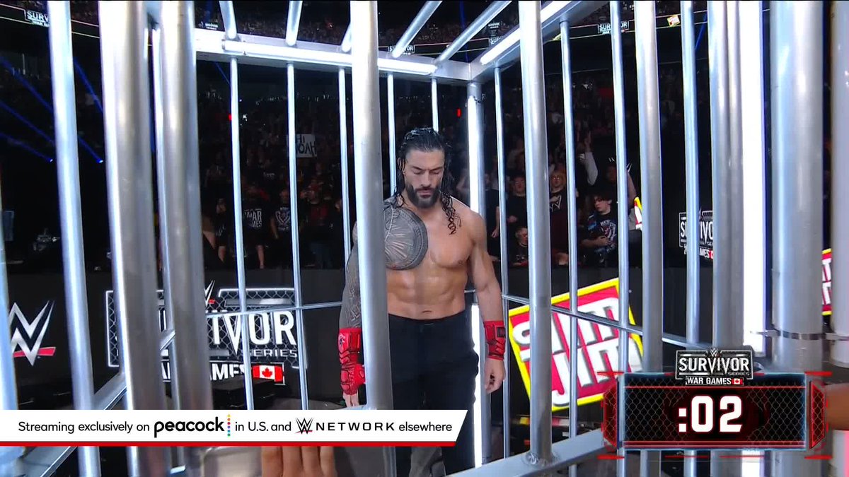 The OTC always finds a way! ☝️ #SurvivorSeries #WarGames