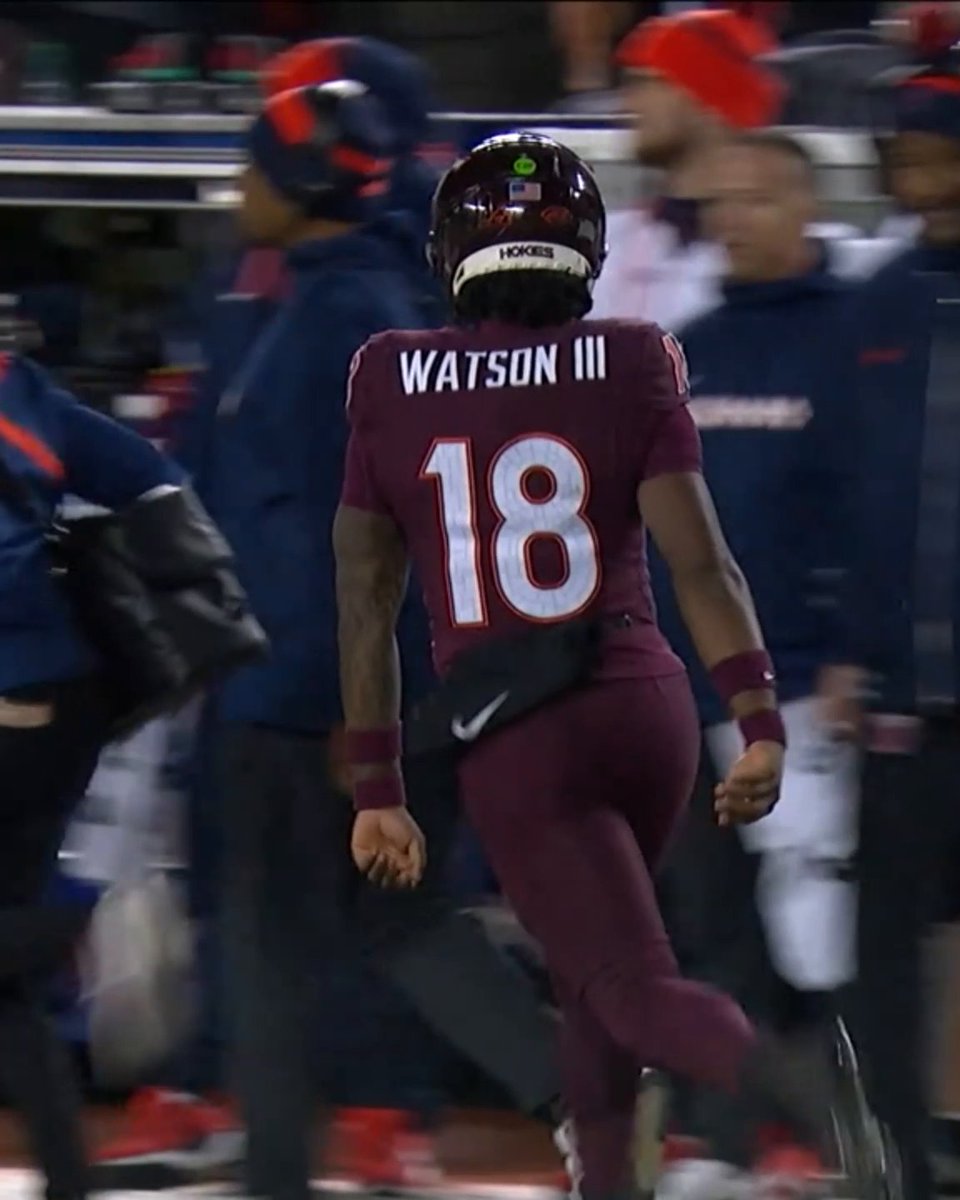 POP WATSON DIME 🎯 Virginia Tech Football