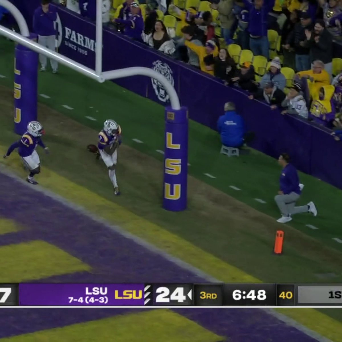 NUSSMEIER TO HILTON ON REPEAT 🔥 LSU Football