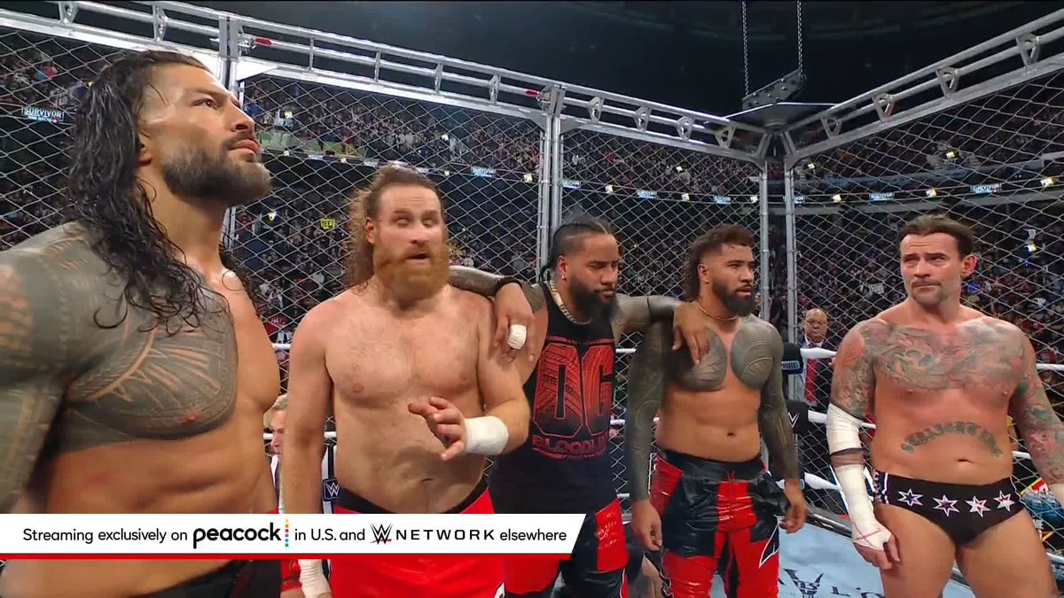 The OTC and CM Punk united at #SurvivorSeries!