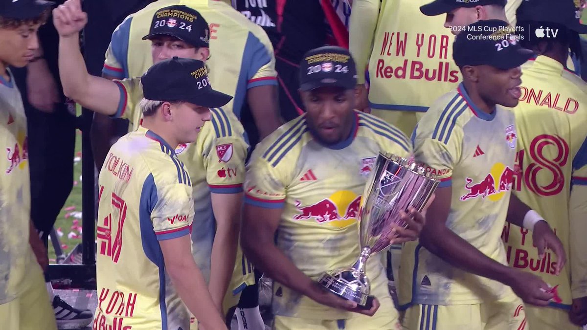 Your 2024 Eastern Conference Champions! 🏆 Red Bull New York // Audi #MLSCupPlayoffs