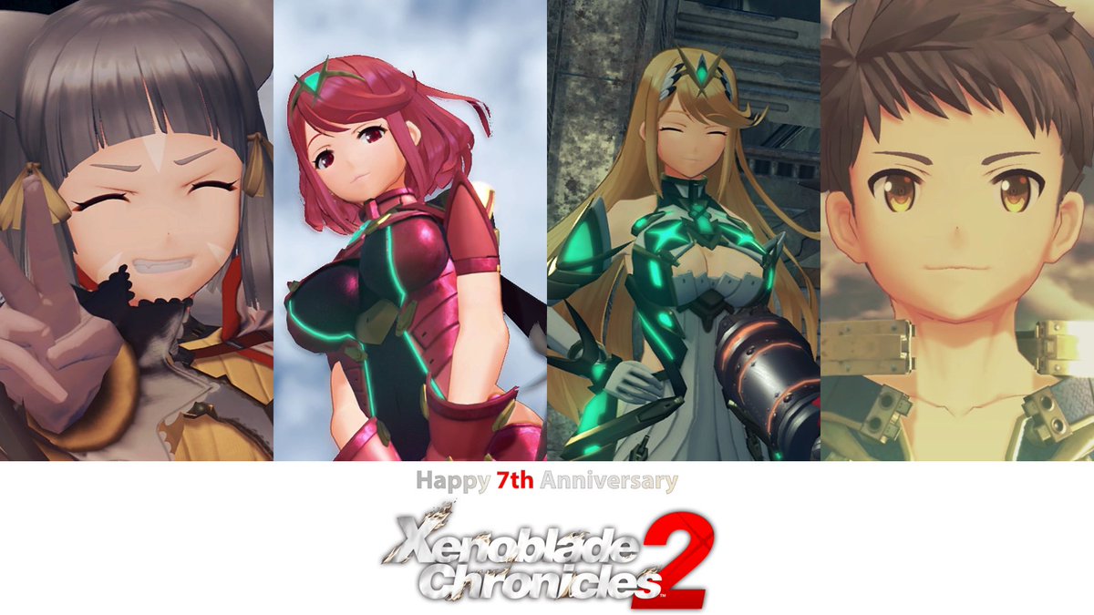 Happy 7th Anniversary Xenoblade 2!!