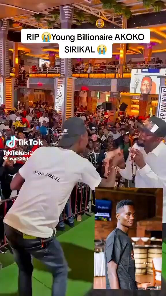 This kid was out there dishing money to Prince Indah in his concerts. He even paid Indah to perfom at his father's memorial service. Evidently, he was Indah's top fan. However, when the guy died, Indah didn't even wish him a RIP, leave alone attending his burial service. Awuoro.