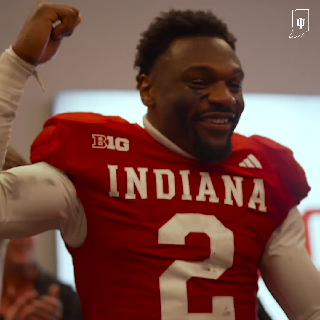 Indiana, we're all for you.