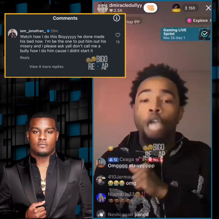 #Dully calls out celebrity hairstylist #JonathanWright to catch a fade. #Jonathan responds . Take a look! 🤯🤛🏾 #Bigorecap #Bigolive #Bigousa #Bigo