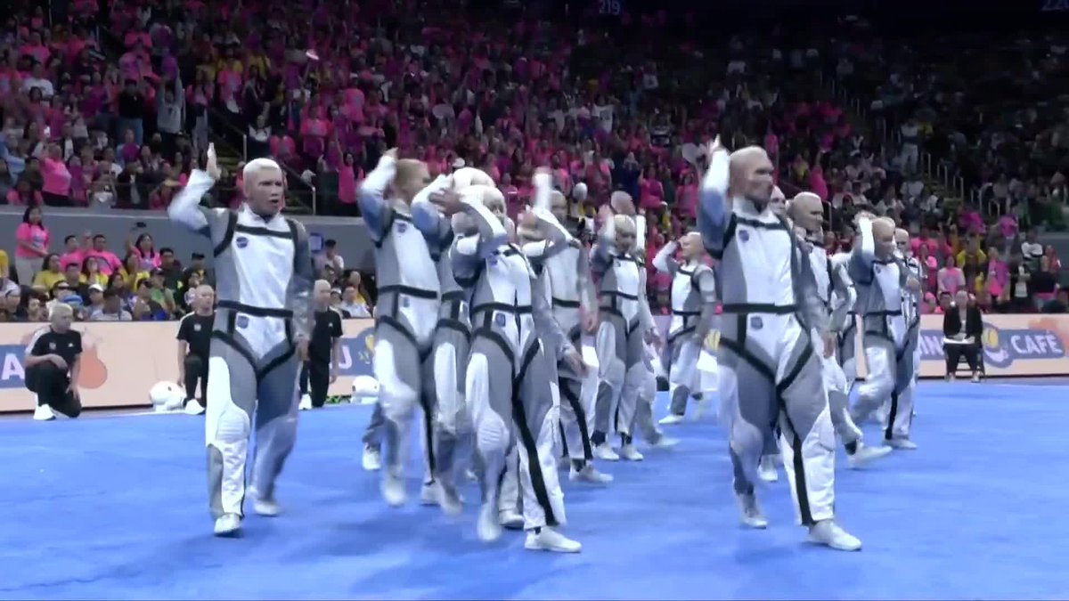 IT’S THEIR NUniverse, WE’RE JUST LIVING IN IT 🐶 We’re on a different dimension as the NU Pep Squad gives us an out-of-this-world routine in the UAAP Season 87 Cheerdance Competition! #NUniverse #UAAPCDC #UAAPSeason87 #StrongerBetterTogether #OneSports