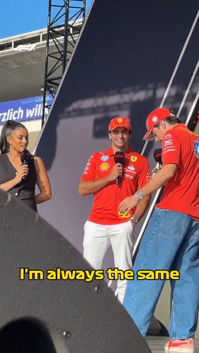 Just two more races left of C² as team mates 🥺 #F1 #QatarGP Scuderia Ferrari HP
