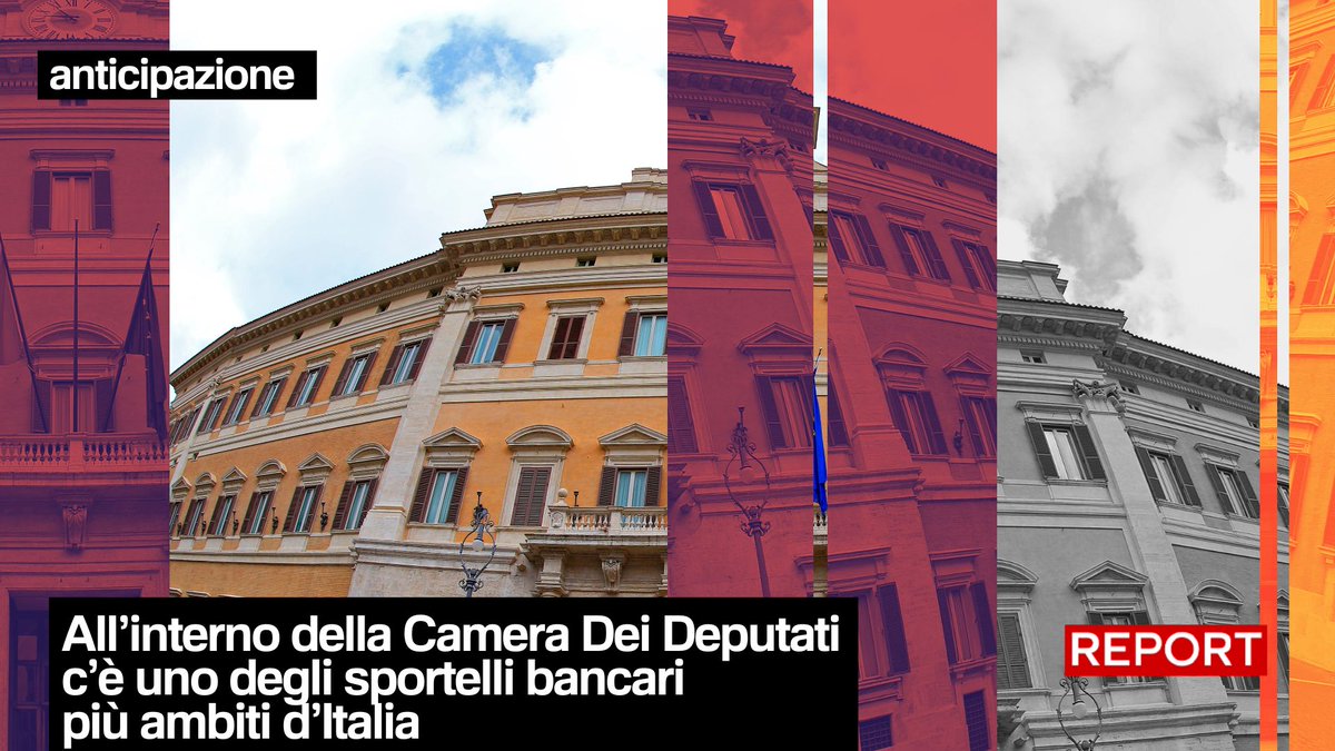 #Report ha scoperto che Intesa San Paolo non è l’unica banca a fare delle condizioni agevolate ai parlamentari. Alla fine i politici hanno l’imbarazzo della scelta e non sanno a quale banca affidarsi. Stasera dalle 20.30 su #Rai3 👇