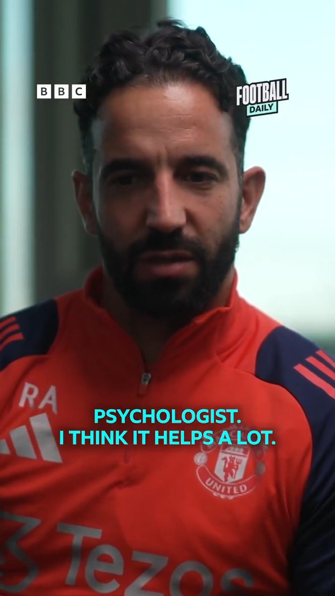 🎥-🔴 Ruben Amorim talks on how a therapist helped him to transition from player to coach 🗣️ “I’m not ashamed to say it…”