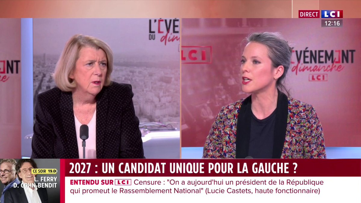 🔴 Candidature commune de la gauche pour 2027 🗣️ "On veut créer un espace pour que les gens qui se reconnaissent dans nos valeurs puissent nous rejoindre. On veut décloisonner." 👉 Lucie Castets (Lucie Castets), Haute fonctionnaire et économiste, invitée de david doukhan