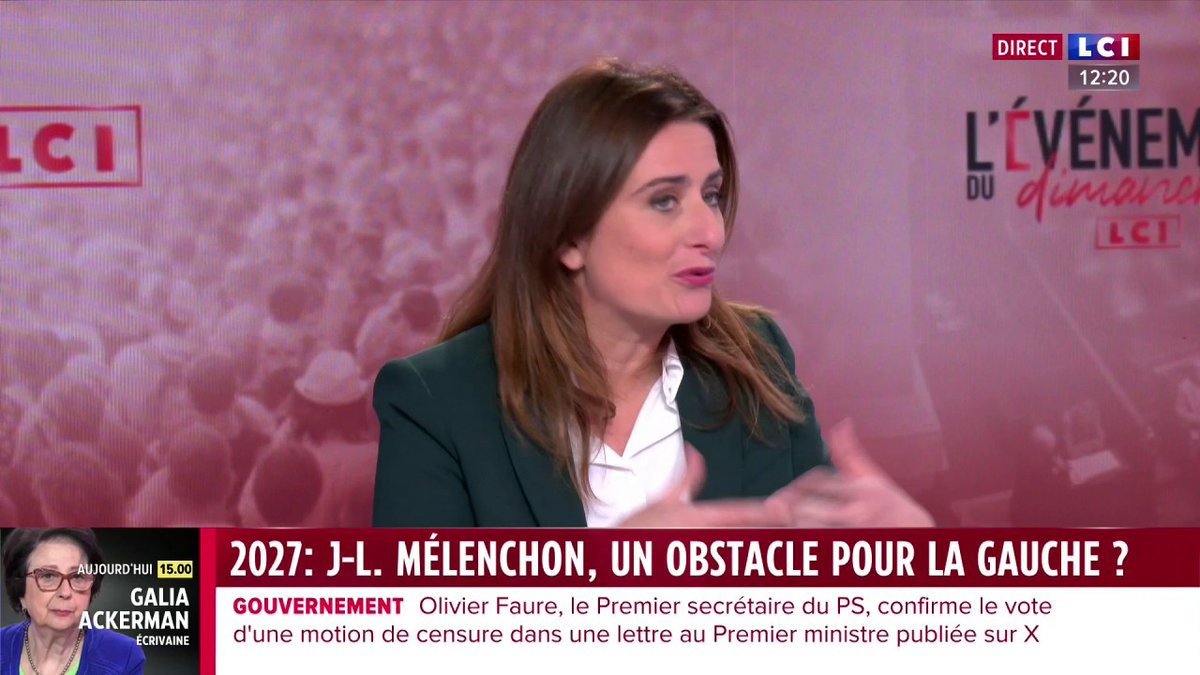 🔴 Candidature commune de la gauche pour 2027 🗣️ "Nous sommes ouvertes. Ce n'est pas une initiative pour concurrencer le NFP mais pour le renforcer." 👉 Marine Tondelier (Marine Tondelier), Secrétaire nationale des Écologistes, invitée de david doukhan