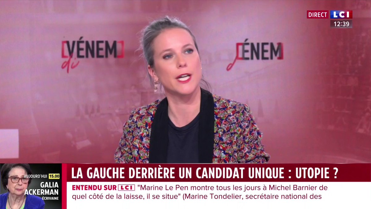 🔴 Matignon 🗣️ "Si le gouvernement Barnier tombe, la logique serait que le Président désigne une personnalité de gauche." 👉 Lucie Castets (Lucie Castets), Haute fonctionnaire et économiste, invitée de david doukhan