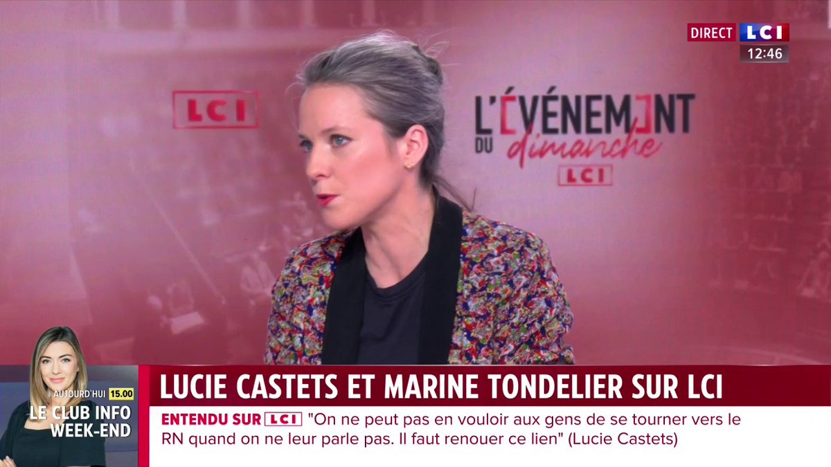 🔴 Bérard Cazeneuve à Matignon ? 🗣️ "Je n'ai rien personnellement contre Bernard Cazeneuve. Il faut construire avec les gens et écouter ce qui se passe sur le terrain." 👉 Lucie Castets (Lucie Castets), Haute fonctionnaire et économiste, invitée de david doukhan