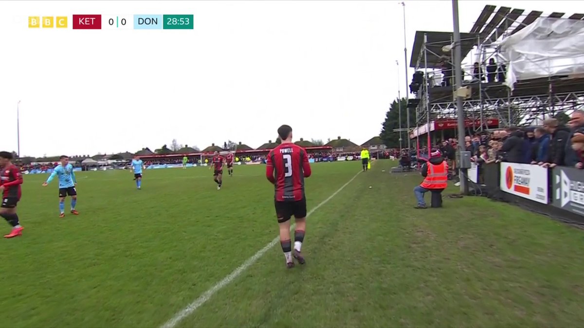 "KETTERING OF THE SEVENTH TIER LEAD IN THE FA CUP!" #FACup