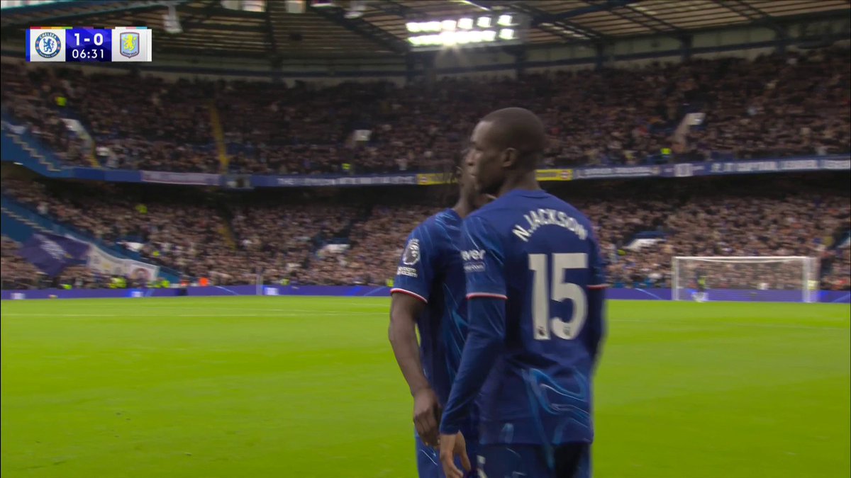 Nicolas JACKSON! 🔥 Chelsea take an early lead 💪