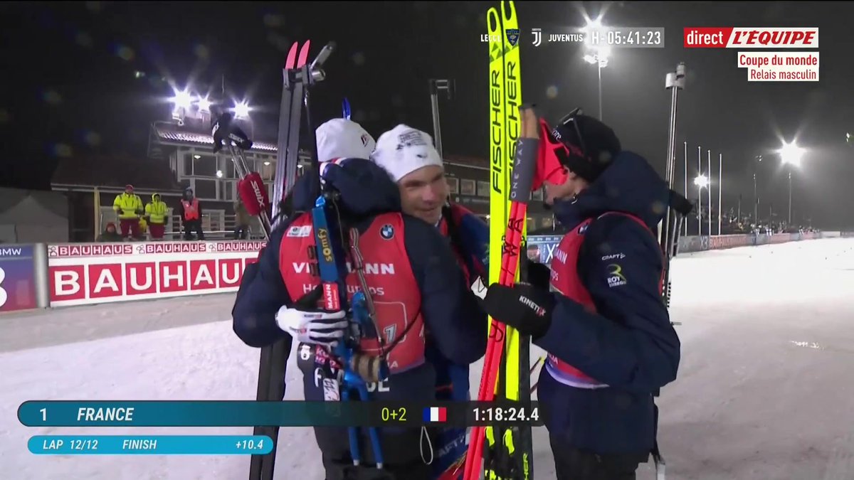 ON EST LÀ 🥇 Nos Bleus remportent le premier relais masculin de la saison en biathlon