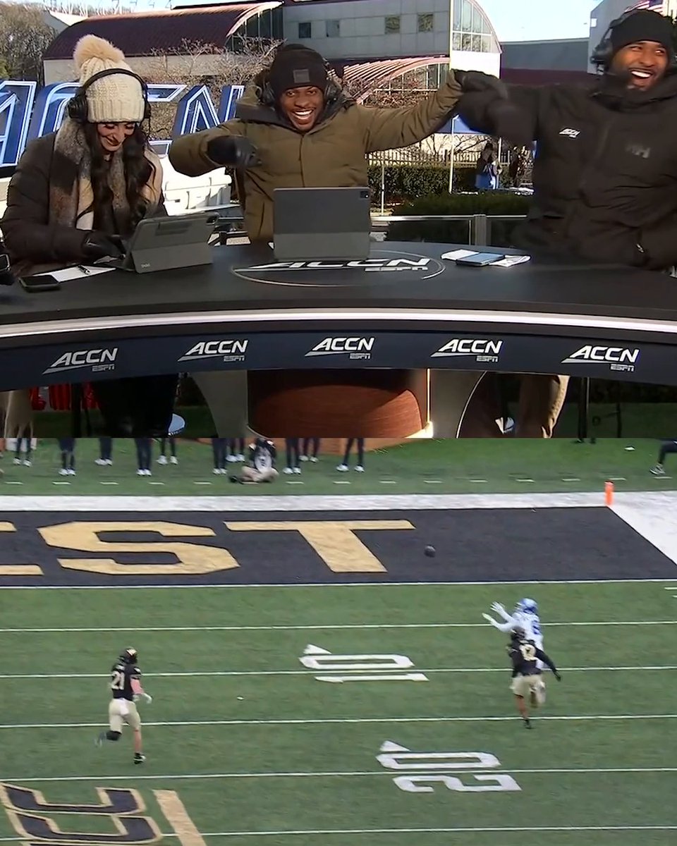 Still not over this ... Eddie Royal and EJ Manuel react to Maalik Murphy's hail mary 😈🔥 Duke Football