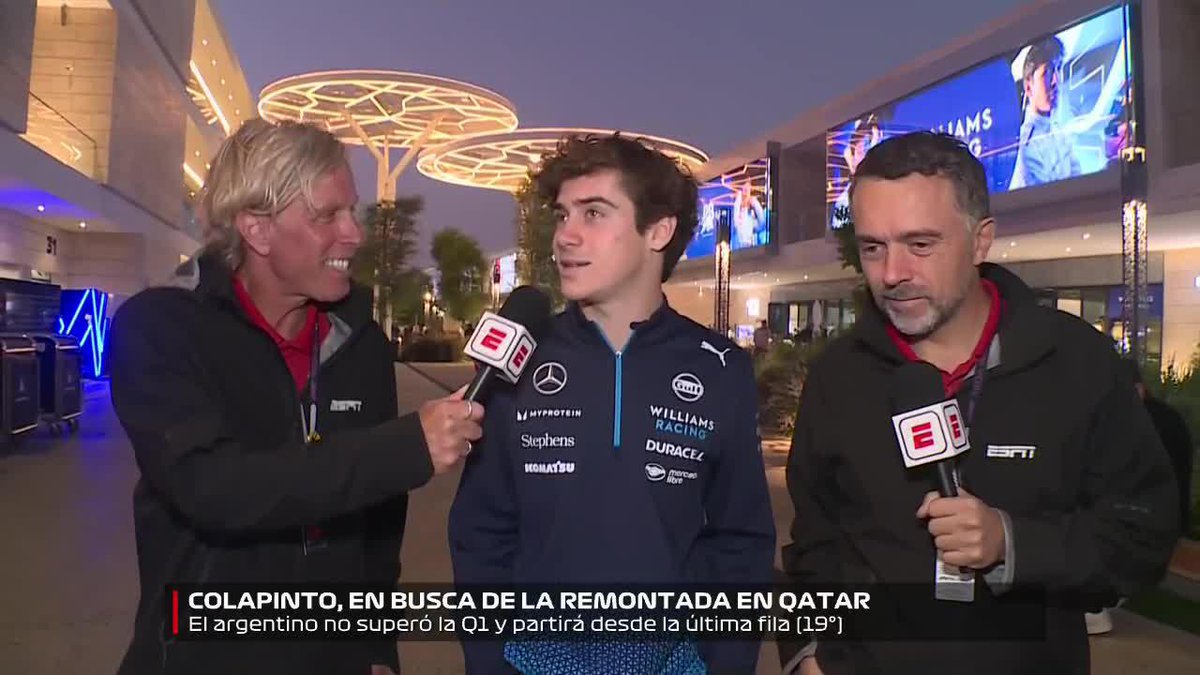 🎙️ Franco sobre los argentinos “Van a todos lados, es una locura. Yo no entiendo nada. A la gente acá en la Fórmula 1 no se lo pueden explicar, no entienden como hay tantos argentinos en todas las carreras, en todos lados.” Argentina, no lo entenderías🇦🇷