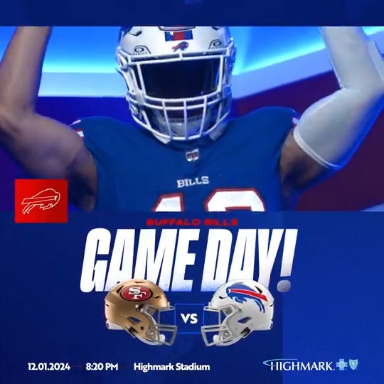 SUNDAY NIGHT FOOTBALL GAME DAY! Highmark Blue Cross Blue Shield of WNY | #BillsMafia