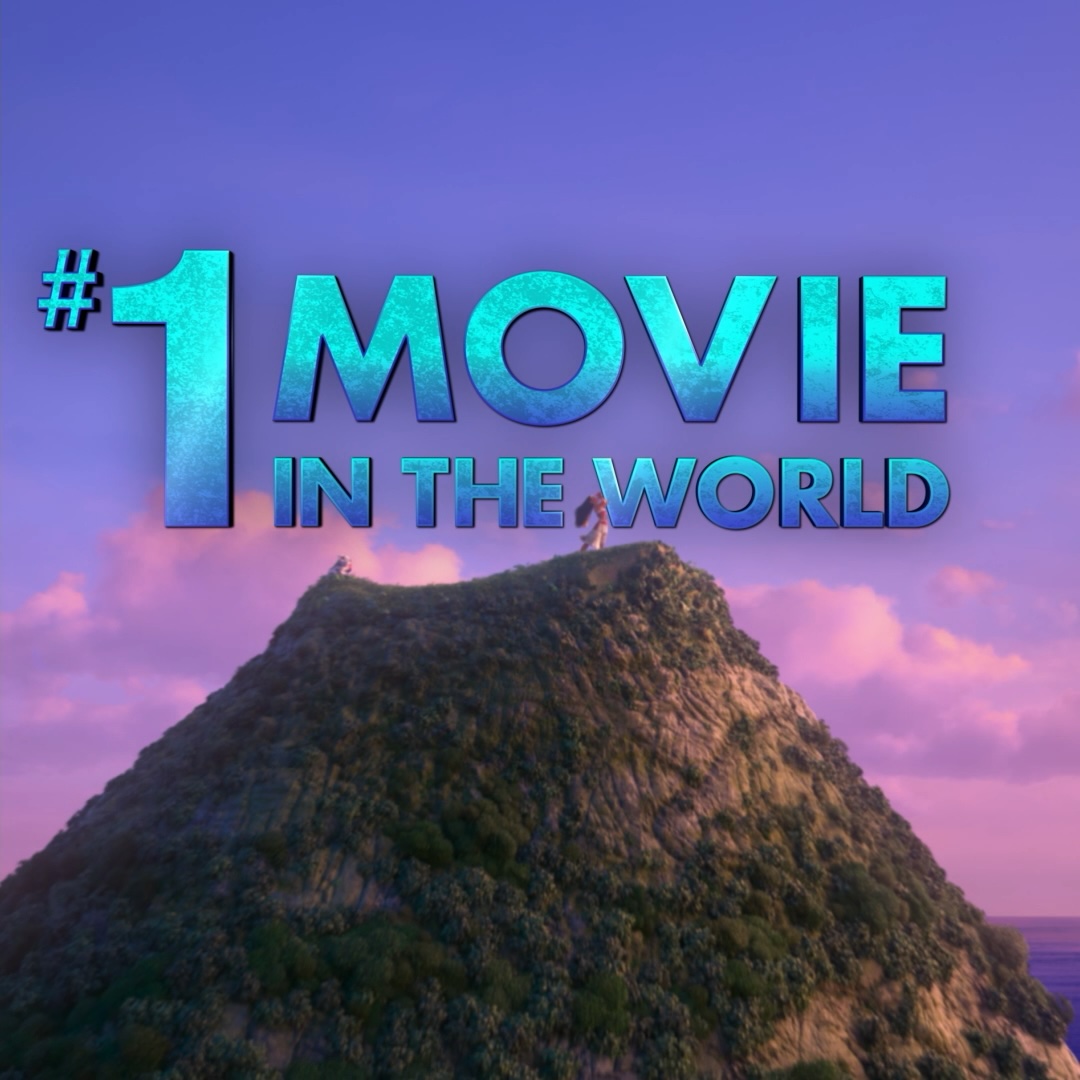 The record-breaking phenomenon is now the #1 movie in the world! Get your tickets for #Moana2, now playing only in theaters!