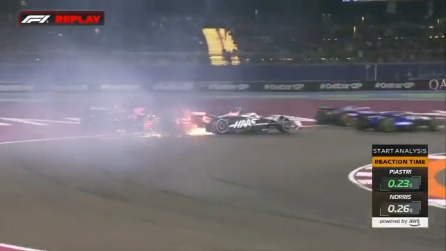 "Ocon": Por el choque con Franco Colapinto en el #QatarGP