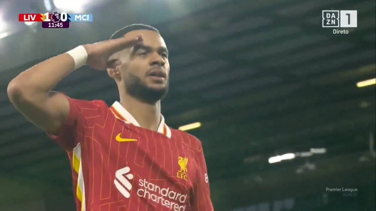 Gakpo apanhou a toda a gente a dormir, marcou e fez o festejo do Pizzi 🫡 🏴 Premier League | Liverpool FC 1 x 0 Manchester City #DAZNPremier