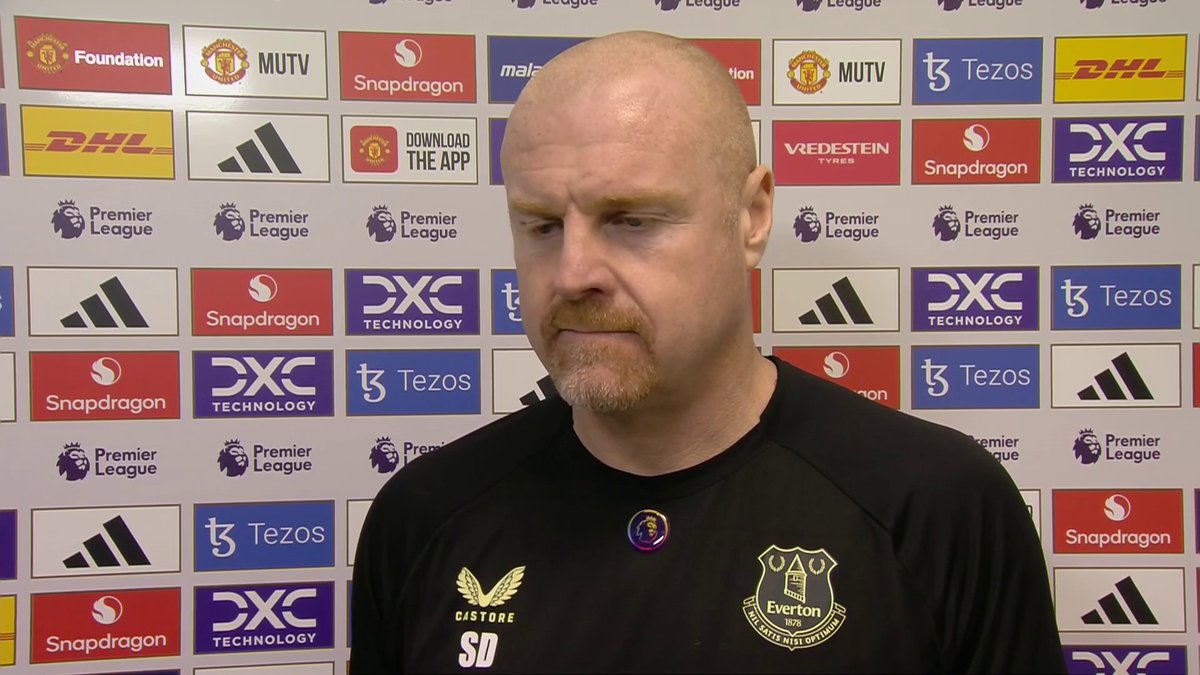 🗣️ "Too many mistakes again today. One leads to another and before you know it you are 2-0 down" Sean Dyche expects his Everton team to cut down on errors going forward 🔵