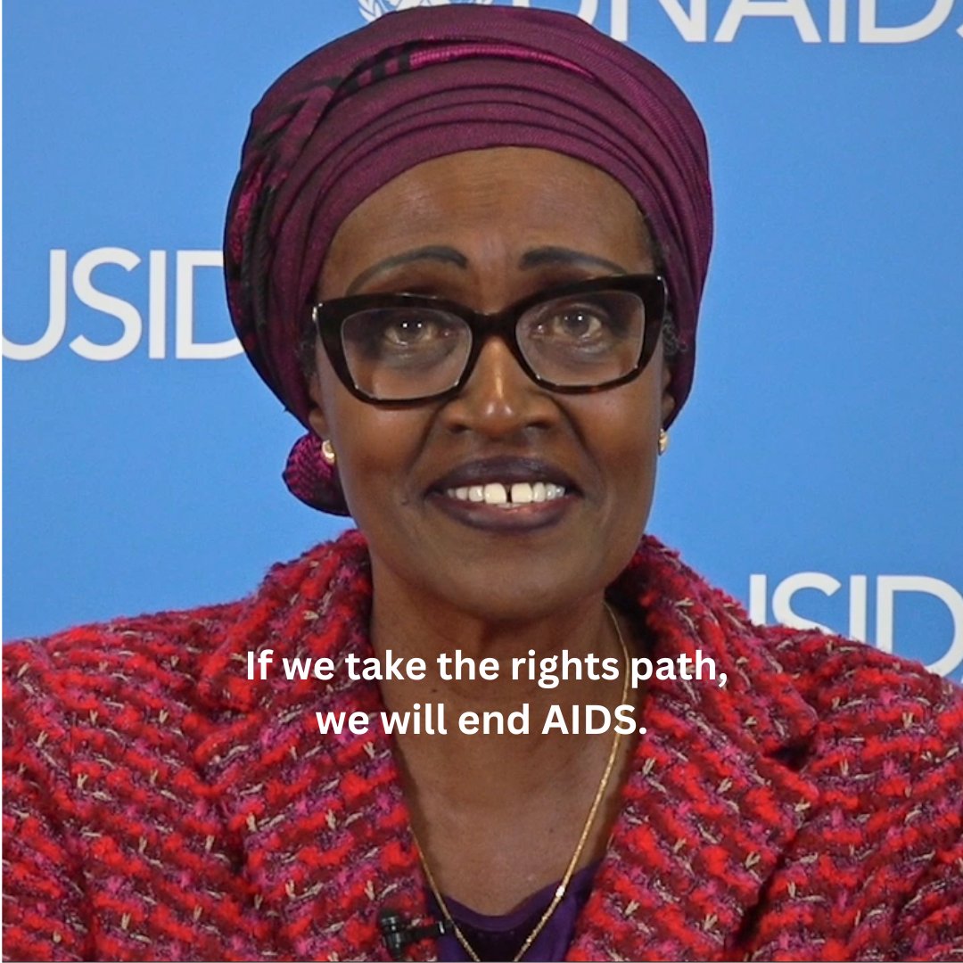 We’ve come far in the HIV response: we can end AIDS as a public health threat by 2030—but only if everyone’s rights are protected. The HIV response is at a crossroads. If we take the rights path, we will #endAIDS. So, let us walk it together! My #WorldAIDSDay2024 message: