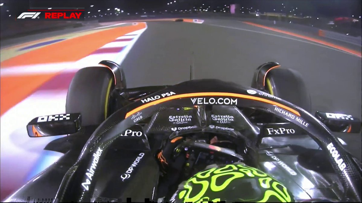 Lando Norris has been handed a 10-second stop-and-go penalty for not slowing sufficiently for yellow flags ⚠️⬇️
