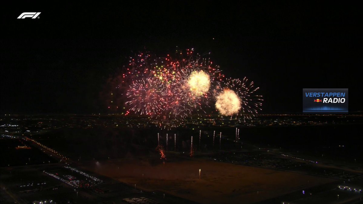 "Simply lovely guys!" 👍 Max Verstappen celebrates a chaotic Qatar Grand Prix win 🎆