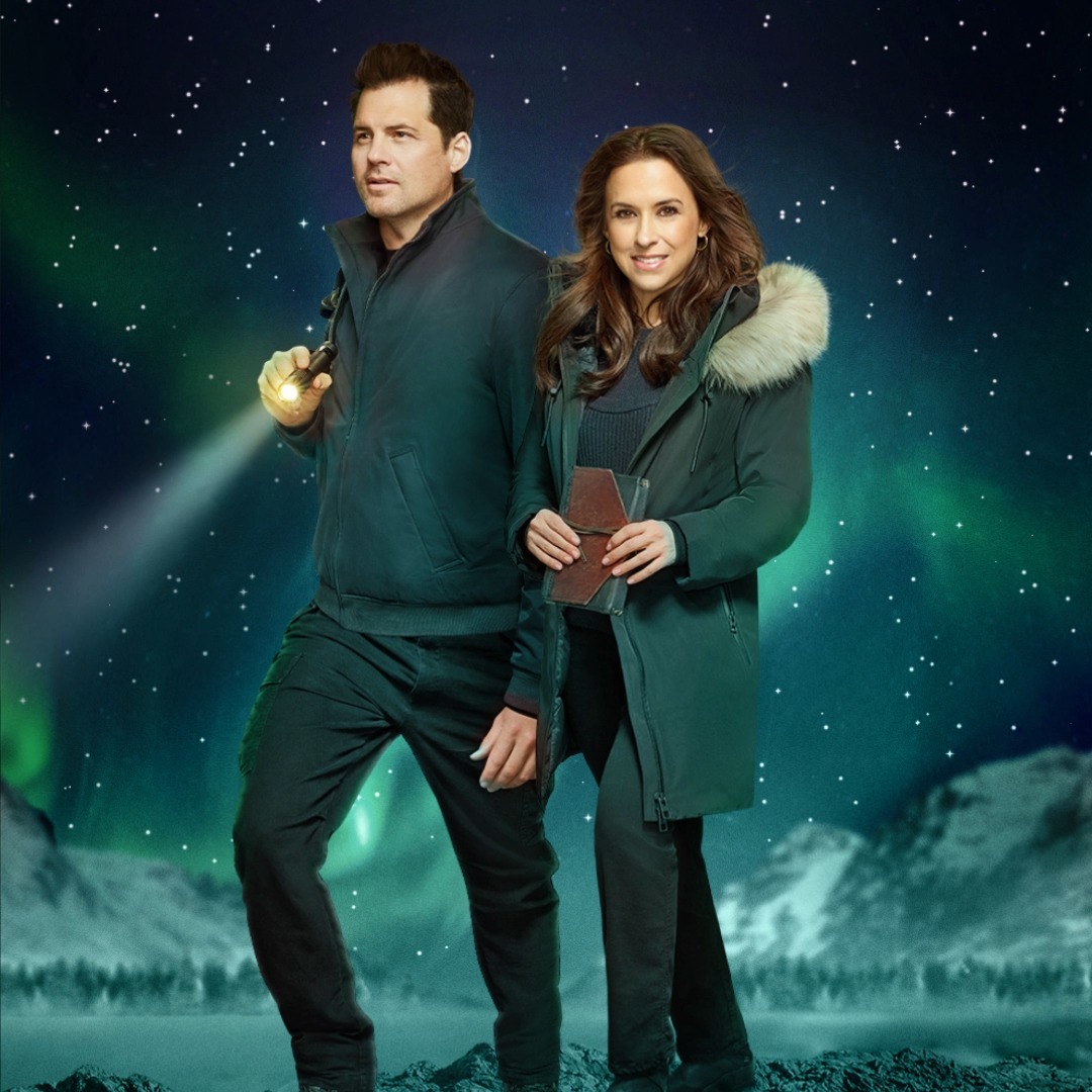 Treasure each moment of this adventure. ✨ #TheChristmasQuest premieres tonight at 8/7c. 🎄 #MerryThanksgivingWeekend Lacey Chabert Kristoffer Polaha